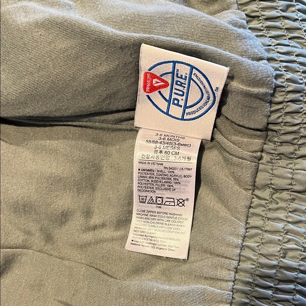Gap x Star Wars 3-6 Month Baby Grogu Coat